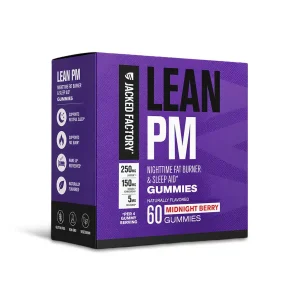Jacked Factory Lean PM Weight Loss Gummies With Melatonin & Ashwagandha product image