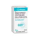 Lumigan 3ml Eye Drops For Glaucoma & Ocular Pressure product image