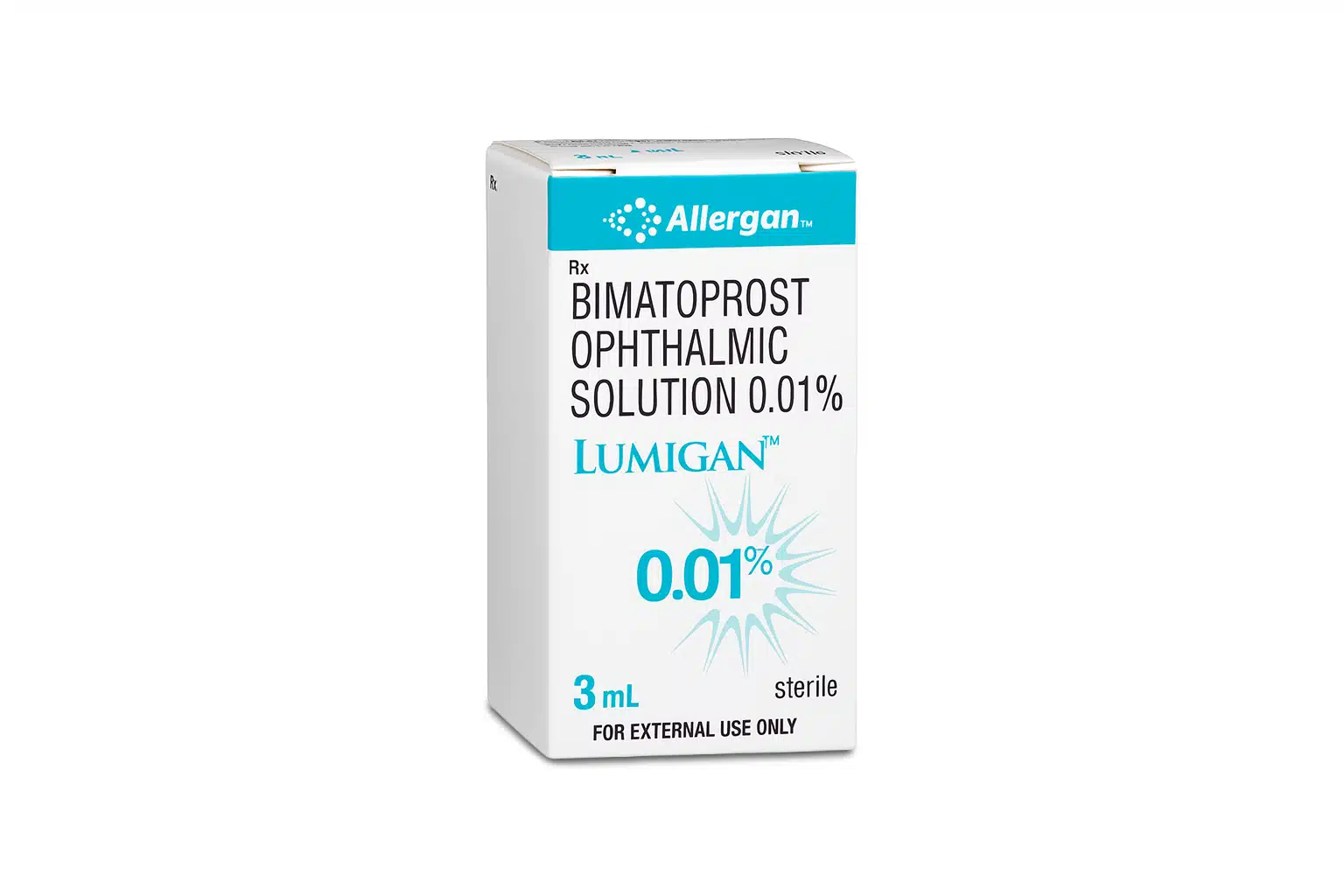 Lumigan 3ml Eye Drops For Glaucoma & Ocular Pressure product image